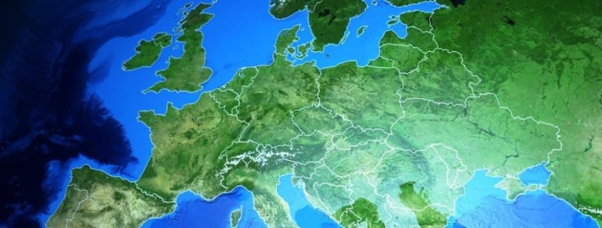Kaart van Europa - Beeld: Leewarrior (Pixabay)