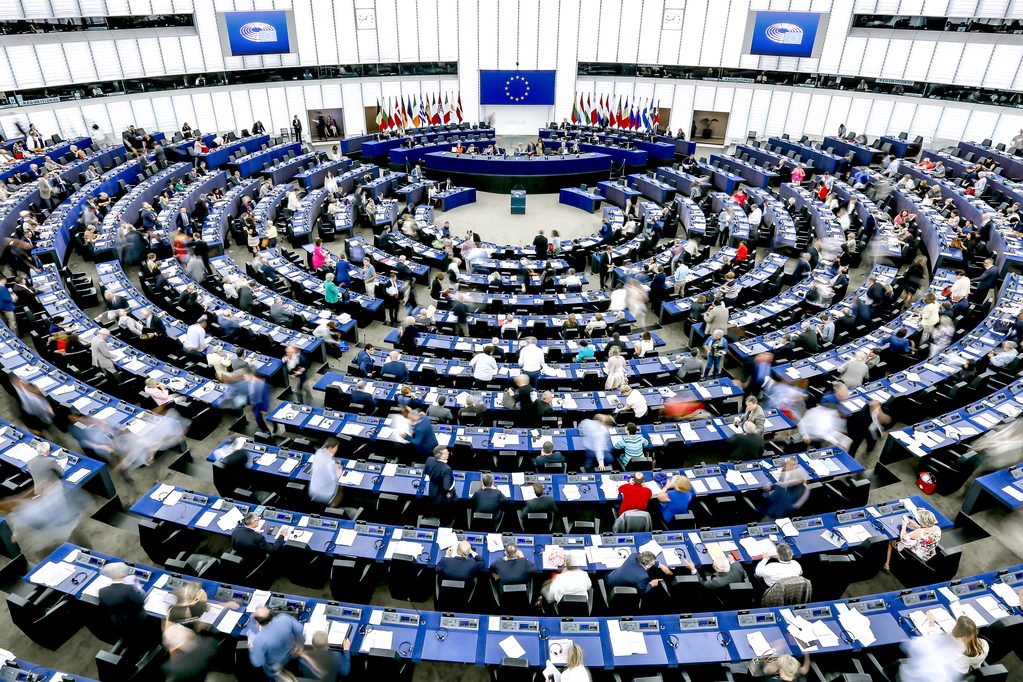 Vergaderzaal Europees Parlement 