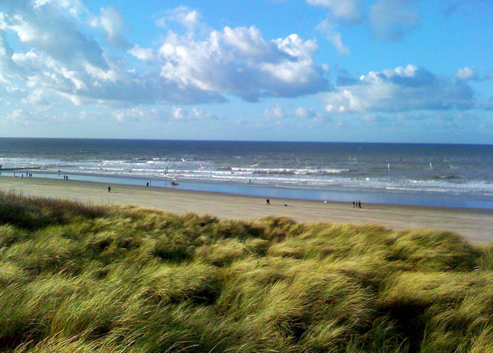 Noordzee kustlijn - Foto: Benedikte Vanderweeën (Flickr cc)