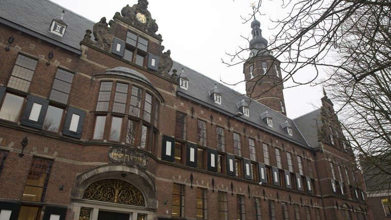 Het provinciehuis in Groningen
