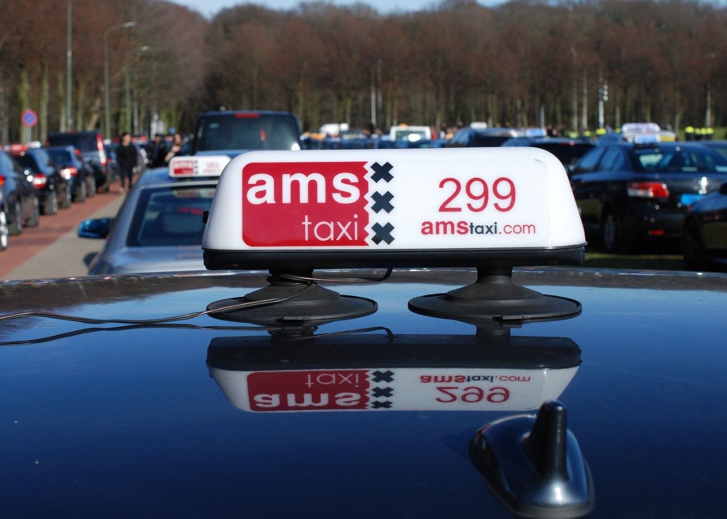 Taxi's in Amsterdam - Foto: AJEL (Pixabay)