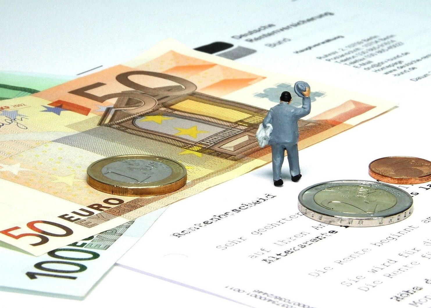 Geld en pensioen - Foto: Wir sind klein (Pixabay)