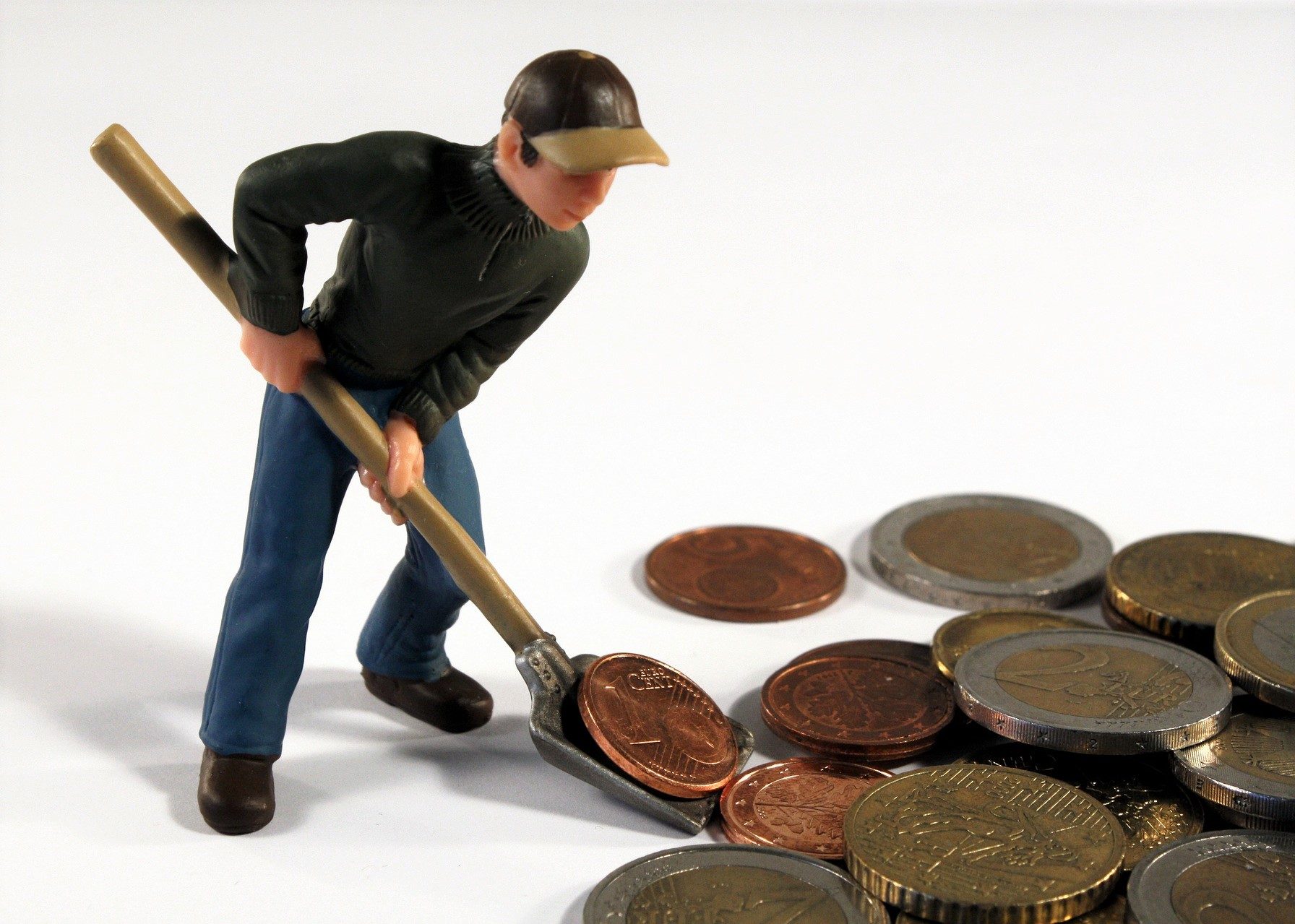 Werk en geld - Beeld: Geralt (Pixabay)