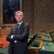 Martin van Rooijen in de Eerste Kamer - Foto: Serge Ligtenberg