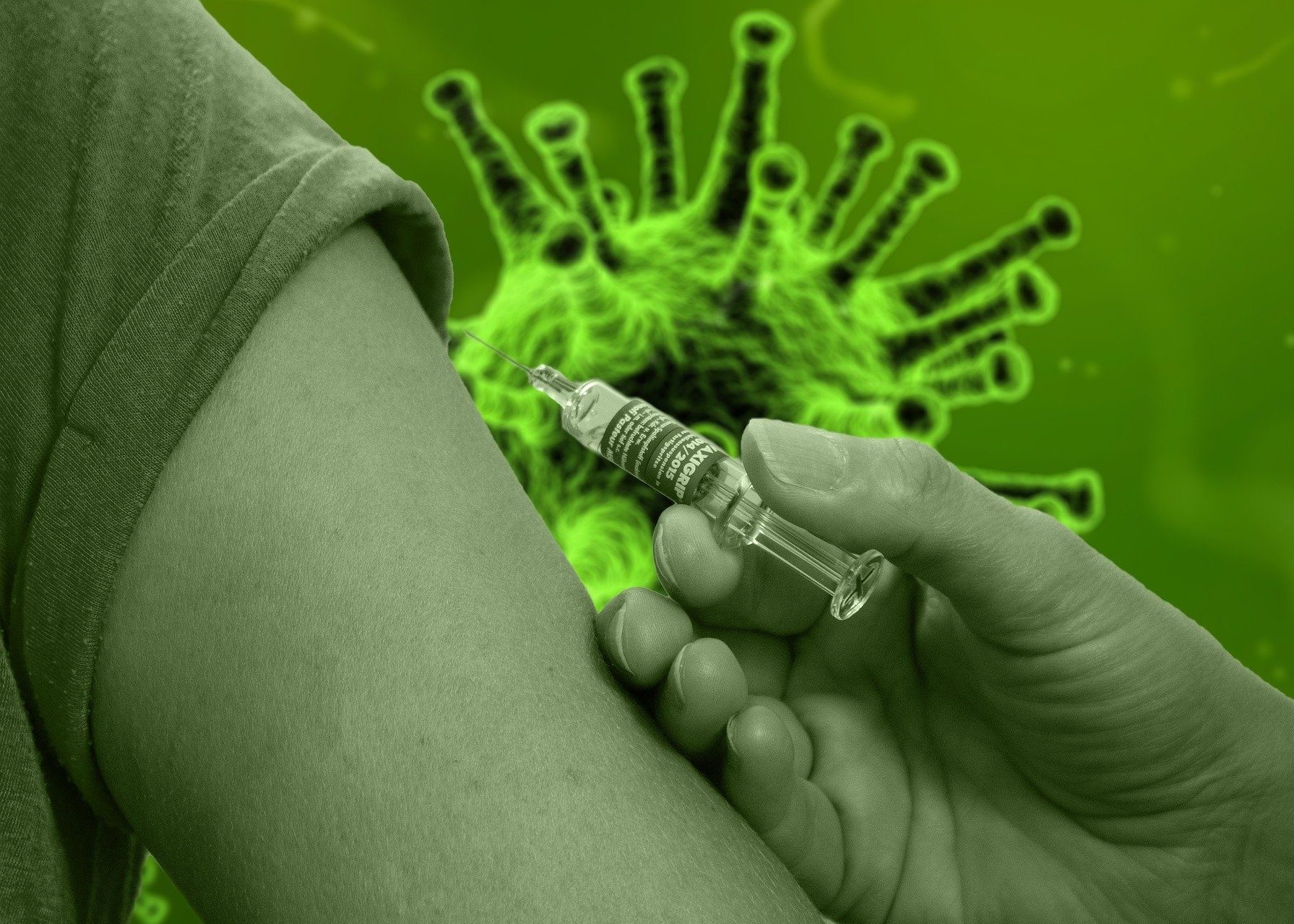 Coronavirus vaccinatie - Foto: Pete Linforth (Pixabay)