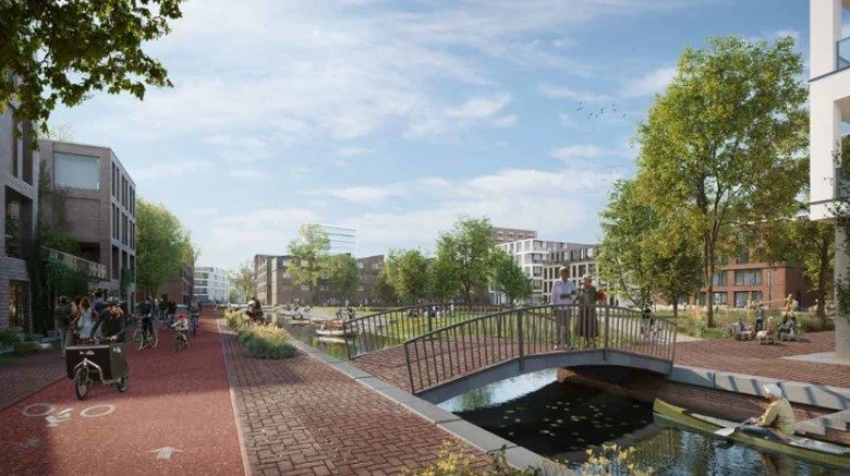 bedrijventerrein Legmeer-impressie gemeente Amstelveen nieuwe woon-werkwijk Nieuw Legmeer