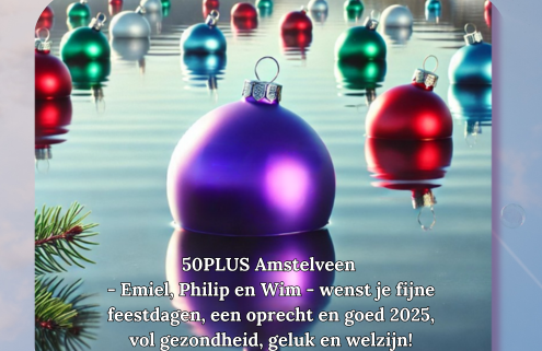 Kerstwens 50PLUS Amstelveen