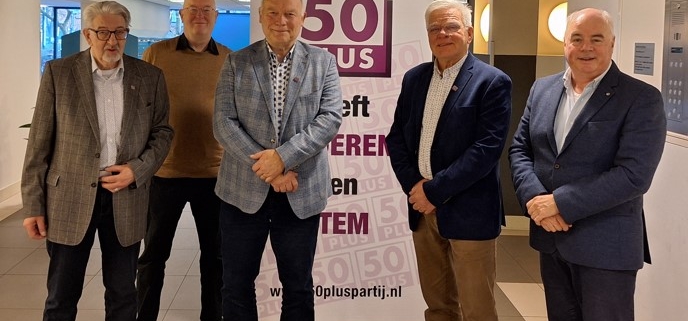 Nieuw bestuur 50PLUS Zuid-Holland